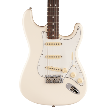 Fender am vintage ii 1973 stratocaster mn olympic white guitarra eléctrica