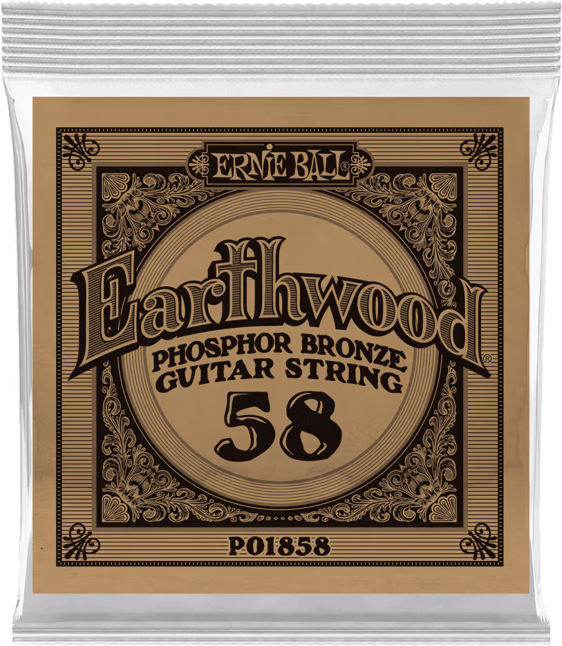 ERNIE BALL Cuerda Acústica Earthwood Phosphor/Bz .058 CEB1858