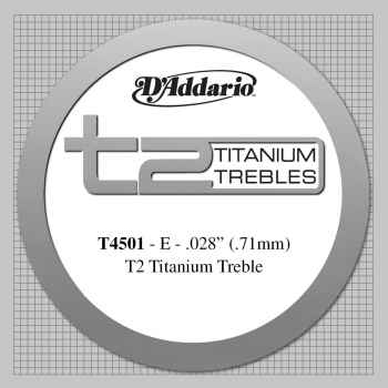 D´addario t4501 t2 titanium cuerda suelta para guitarra española