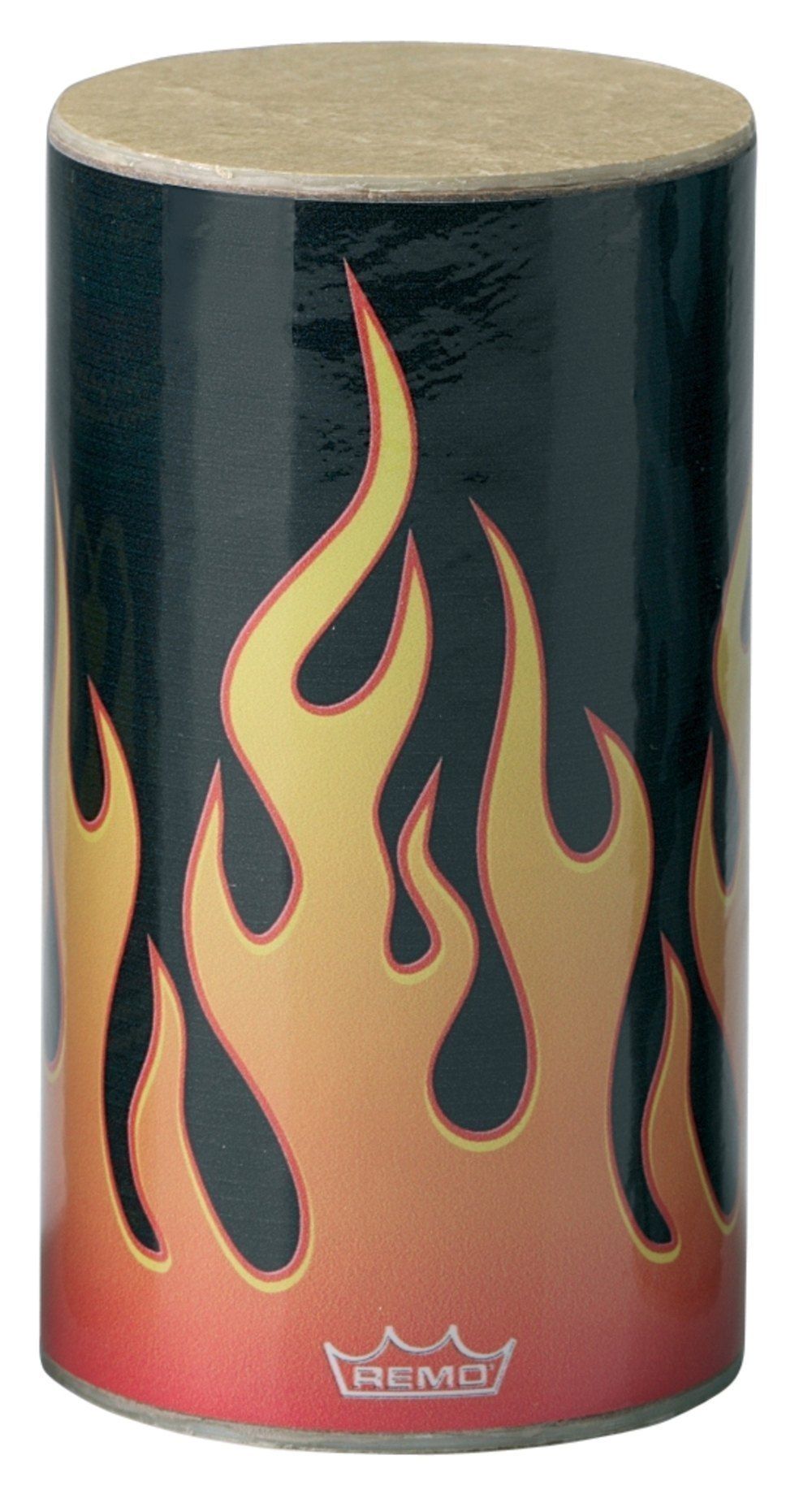 Remo Shaker Bossa 4" x 2 1/4" Color Flame Shaker Bossa 4" x 2 1/4" Color Flame
