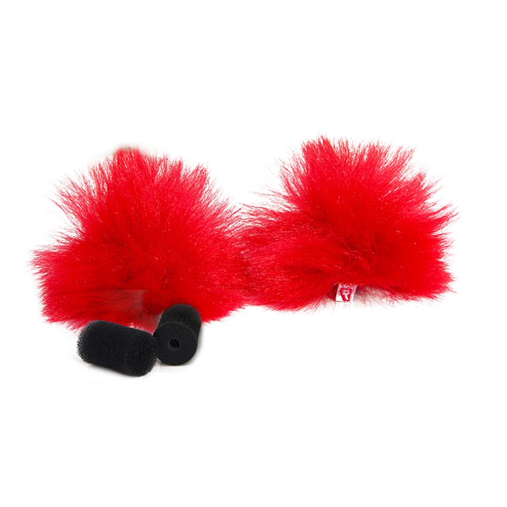 Rycote Windjammer Lavalier Red Antiviento para Micrófono 2 uds Windjammer Lavalier Red