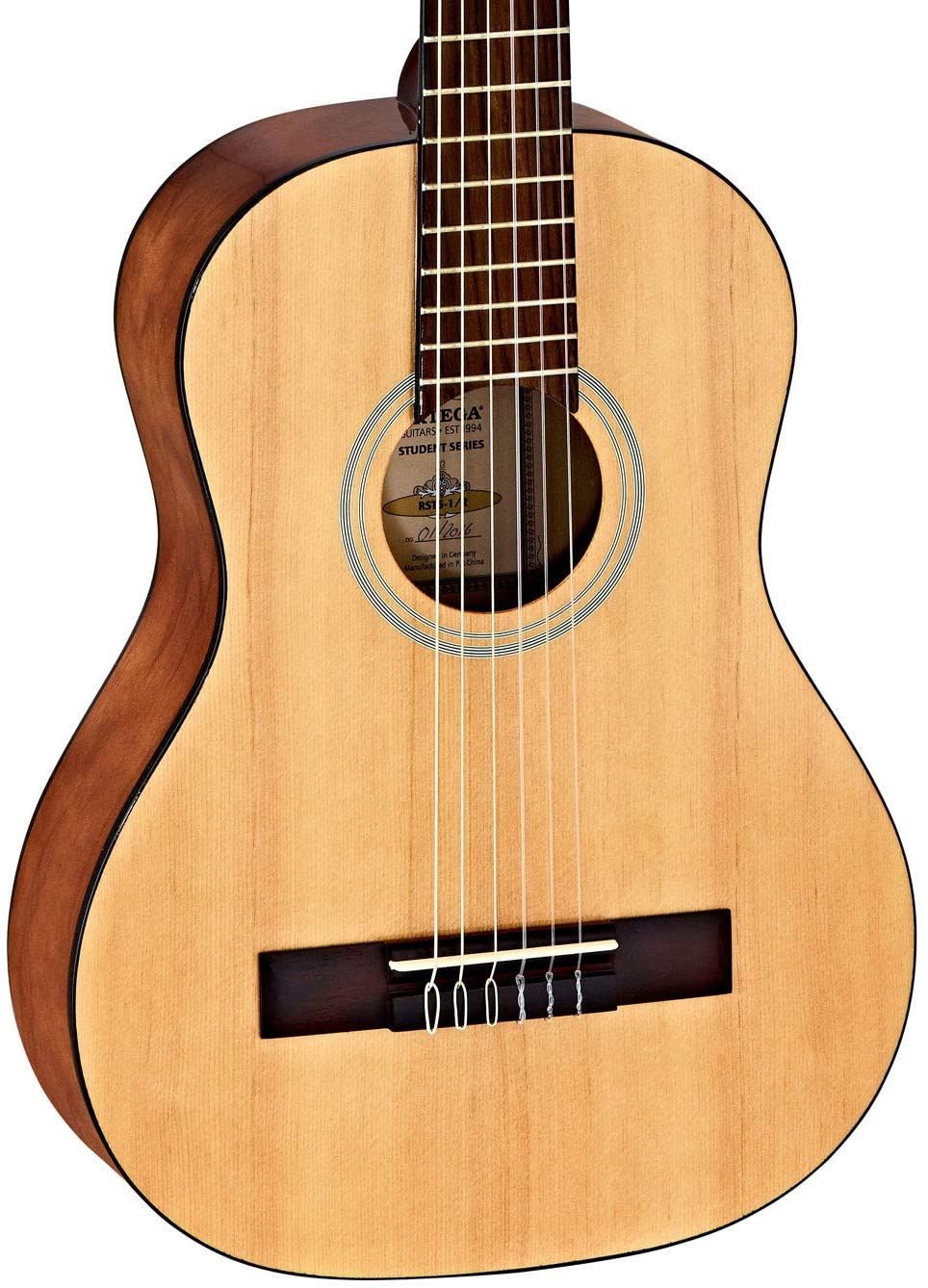 Ortega RST5-1/2 Guitarra Clásica para Estudio 1/2 Natural RST5-1/2