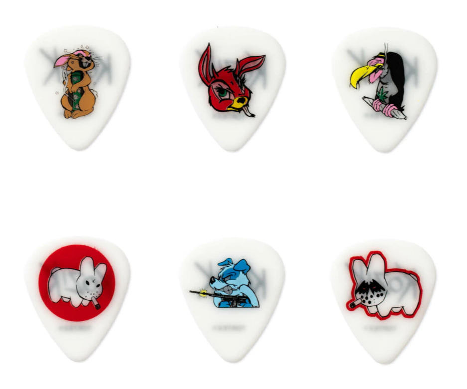 Dunlop Frank Kozik Serie de 1,00 mm Pack 6 Un. BL109P100