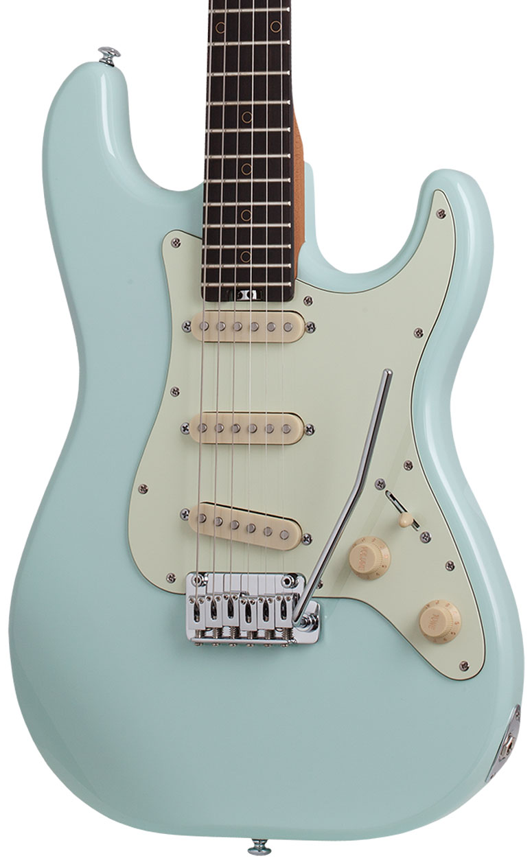 Schecter Nick Johnston Traditional SSS Atomic Frost. Guitarra Eléctrica NICK JHN TRAD SSS A-FROST