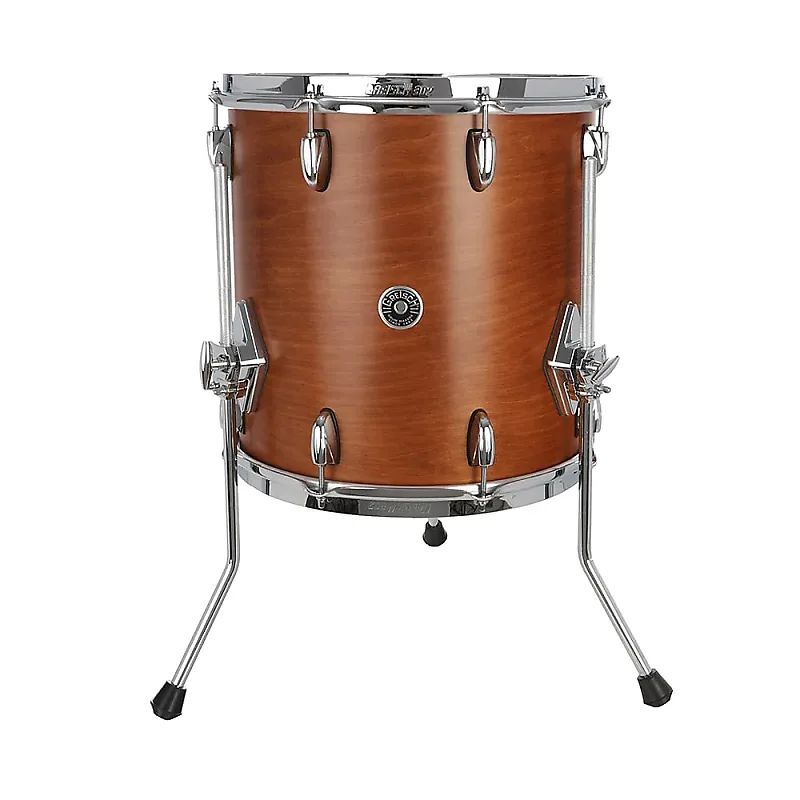 Gretsch drums gbsl1214ftcstswo tom base usa brooklyn 14x12 satin burnt orange