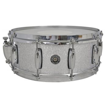 Gretsch drums gbnt5514s1cl012 caja usa brooklyn 14x5,5 silver sparkle
