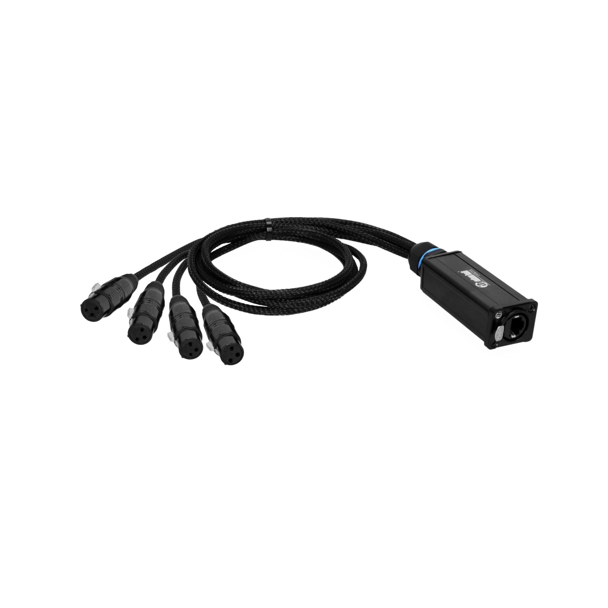 Adam Hall Audio & DMX Multicore | Adam Hall® 4 XLR 3 polos Hembra x Cat.6a 4 STAR CATBOX XF3