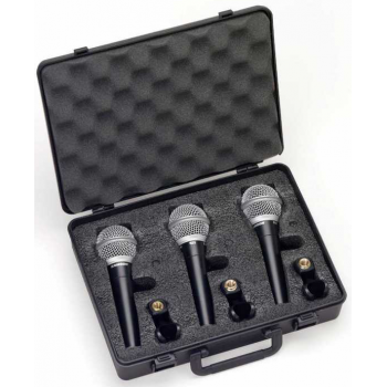 Samson r21sw 3-pack micrófono dinámico de mano