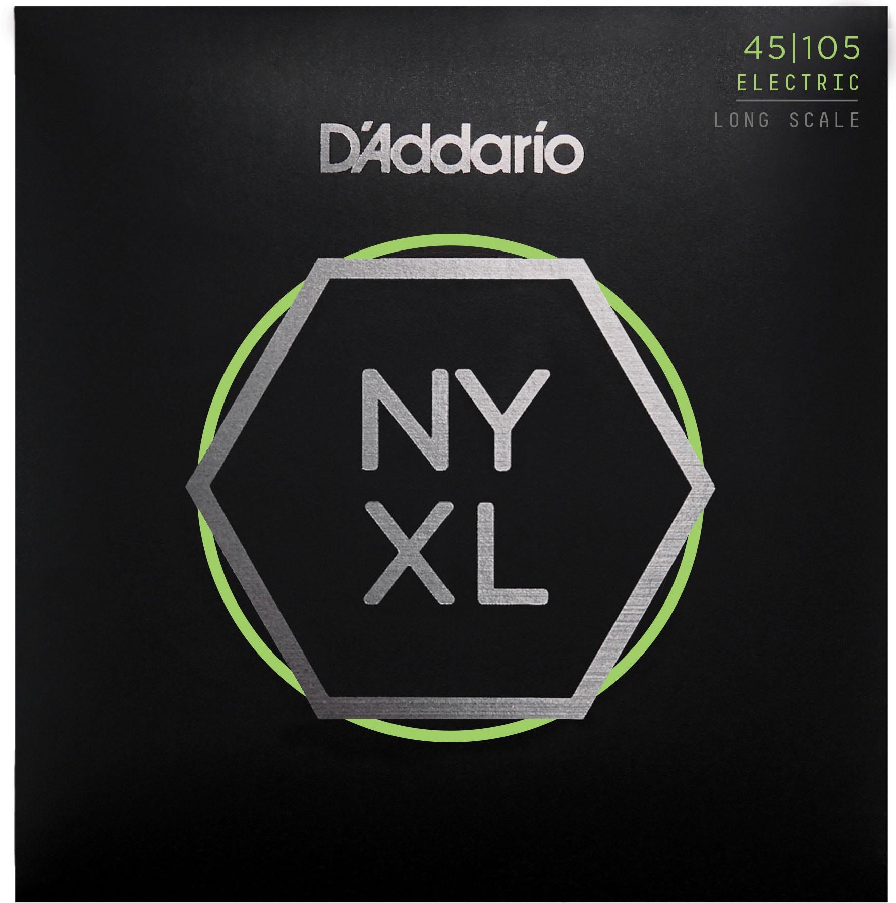 D´addario NYXL45105 Long Scale cuerdas para bajo NYXL45105