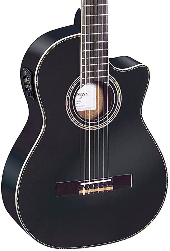 Ortega RCE141BK Guitarra Clásica Electrificada Black RCE141BK
