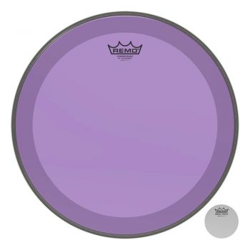 Remo 8128488 colortone powerstroke 3 clear 18 pulgadas p3-1318-ct-p parche bombo