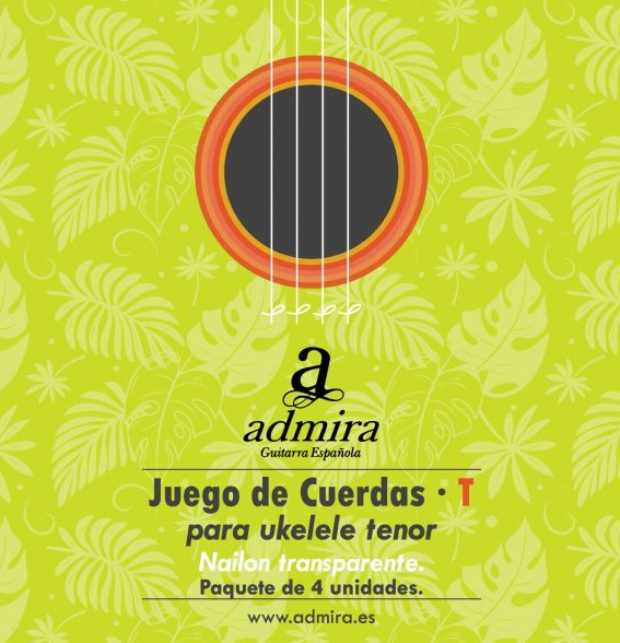 Admira Juego de Cuerdas para Ukelele Tenor CA500UKT