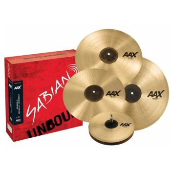 Sabian 25005xcpb aax promotional set brilliant finish