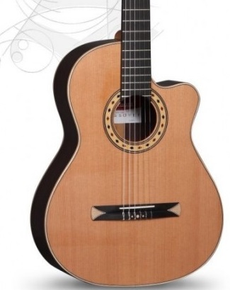 Alhambra CS3-CW-E8 Guitarra Clásica + Funda CS3-CW-E8