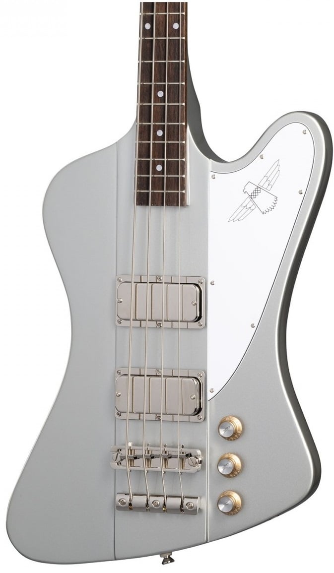 Epiphone Thunderbird 64 Silver Mist Funda Incluída Thunderbird 64 Silver Mist