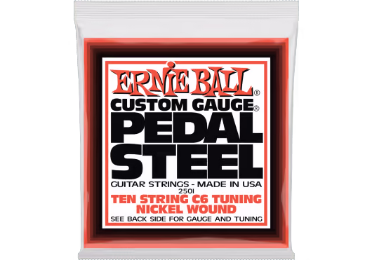 Ernie ball juego cuerdas pedal steel c6 (10 st) 12-66