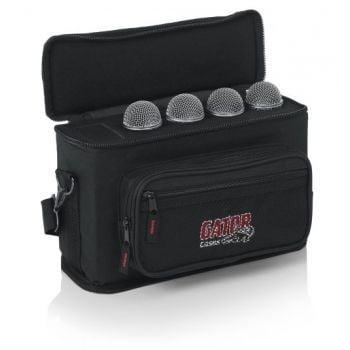 Gator gm-4 bolsa para 4 microfonos