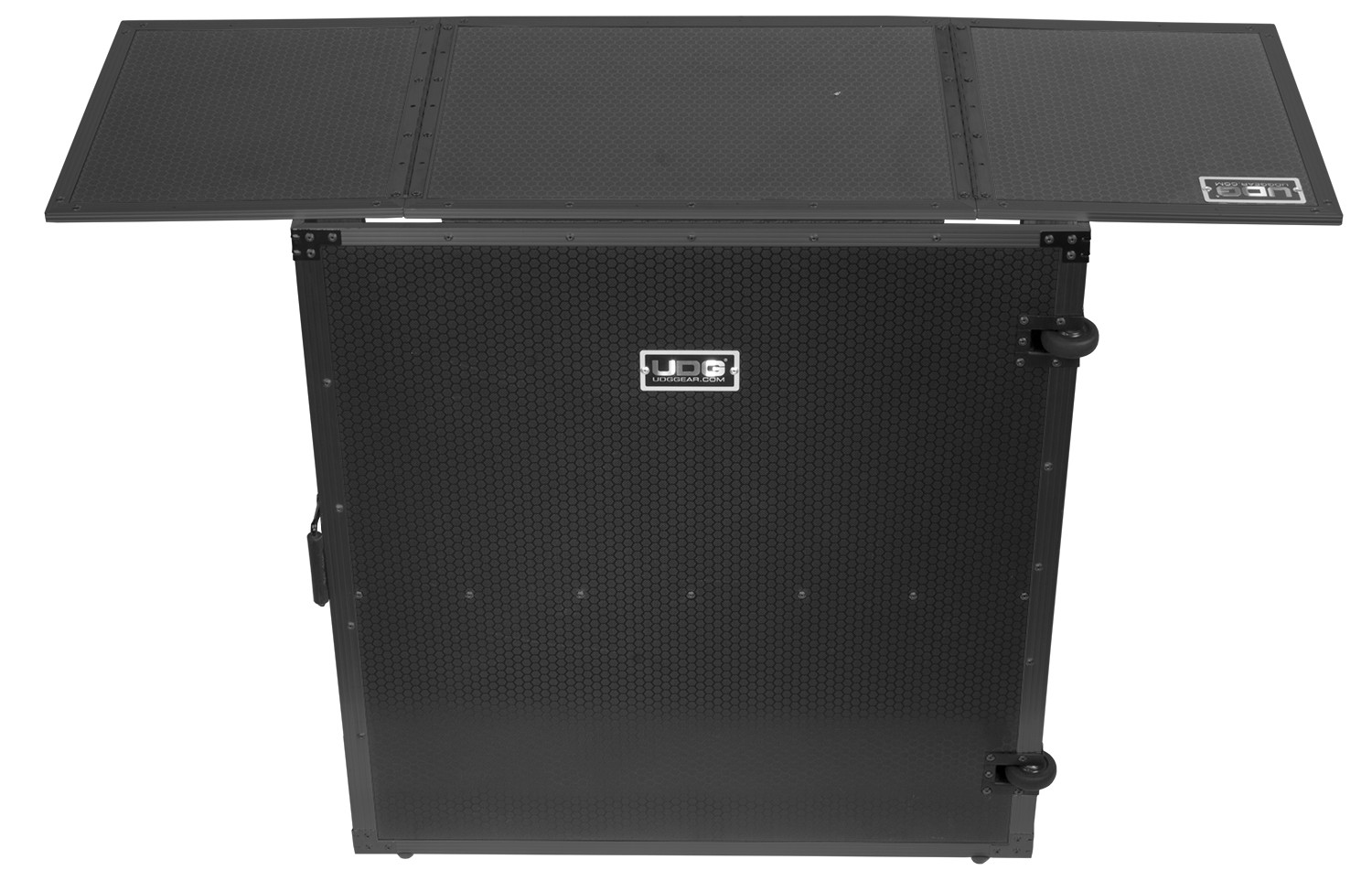 Udg U91049BL Mesa DJ de alumnio en color negro plegable y con ruedas U91049BL