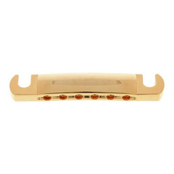 Gibson pttp-020 stop bar tailpiece gold repuesto para guitarra