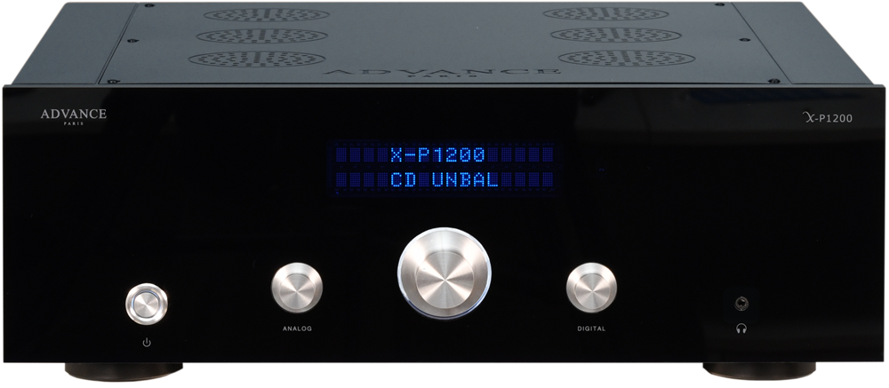 Advance Paris X-P1200 Black Preamplificador X-P1200 Black