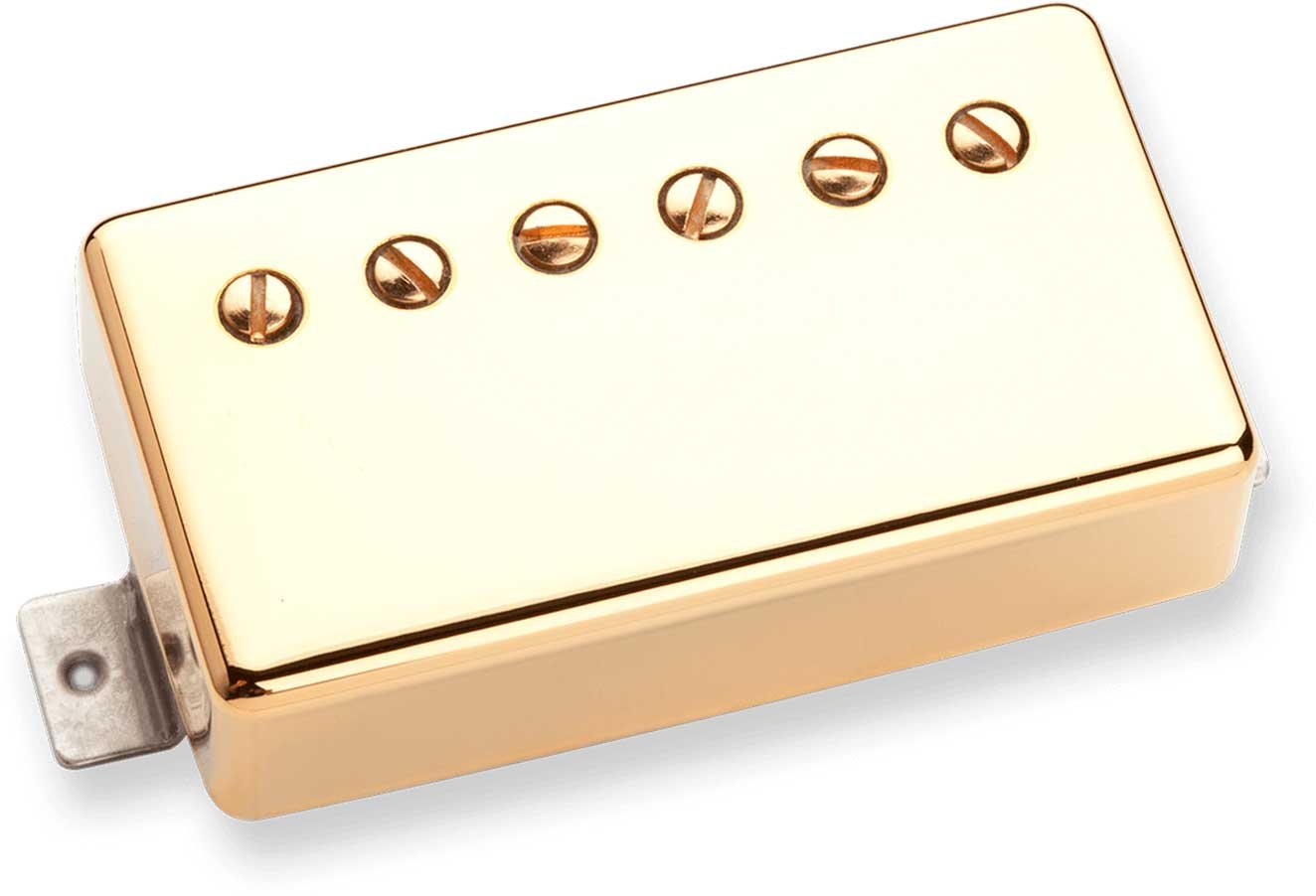 Seymour Duncan APH-1B Alnico II Pro Humbucker Raw Nickel/Gold Mesh Cover Pastilla para Guitarra APH-1B ALNICO II PRO HUMBUCKER RAW NICKEL/GOLD MES