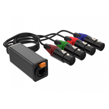 Audibax rj-4 cable xlr hembra 5 pines