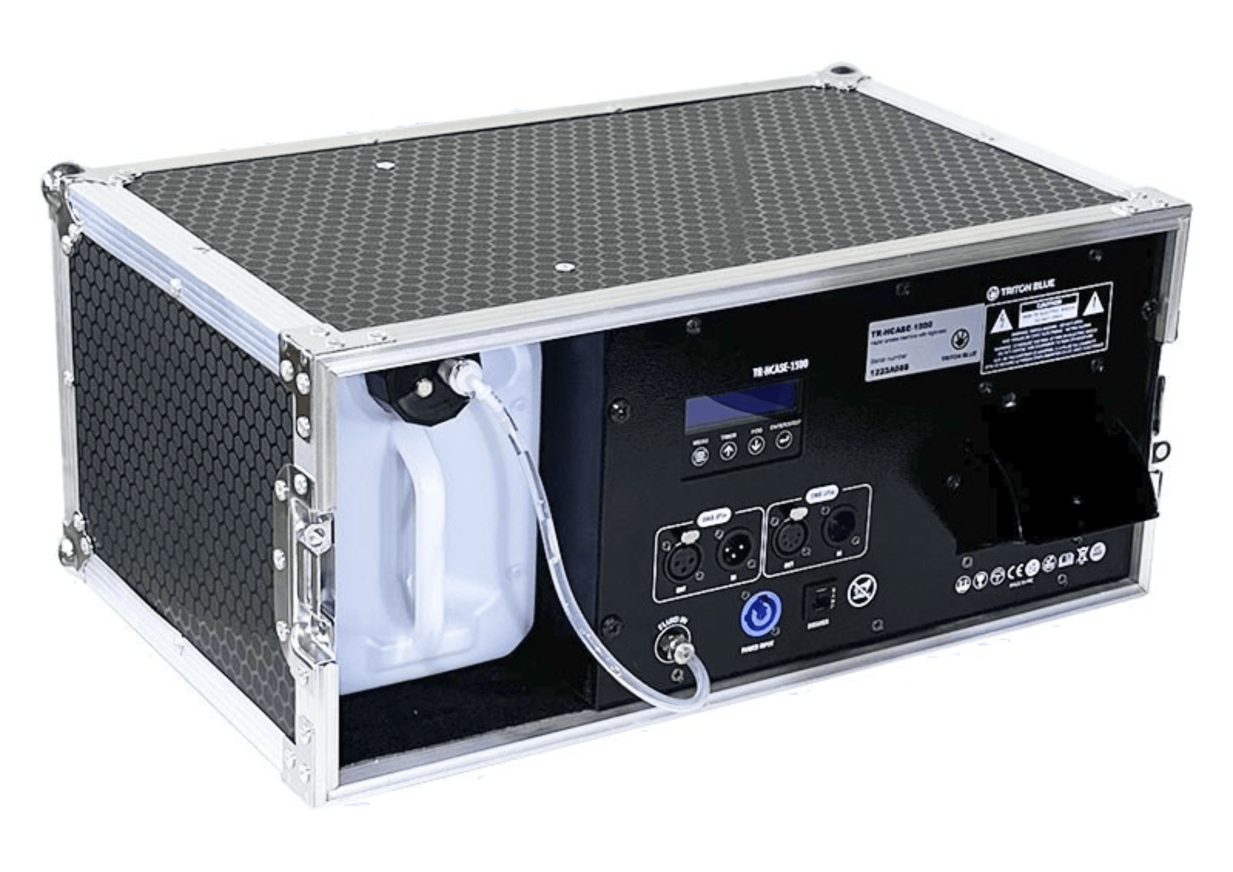 Triton Blue Polaris 1500C Maquina Hazer 1500W con flighcase Polaris 1500C Maquina Hazer 1500W con flighcase