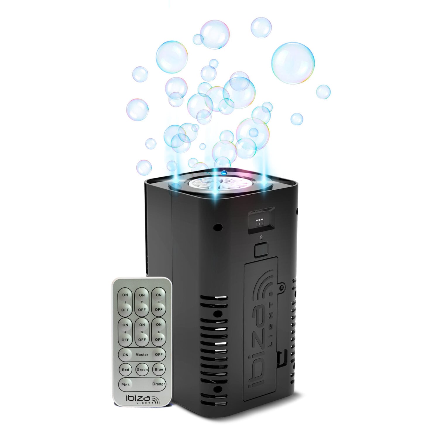 Ibiza Light BUBBLE-DREAM Maquina de Burbujas con Led de Color BUBBLE-DREAM