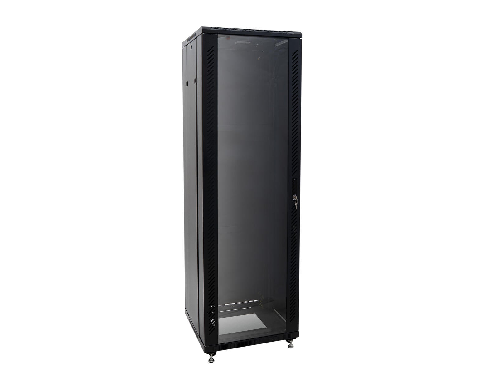 Roadinger SSC-40 Armario de acero con puerta de vidrio 40U SSC-40