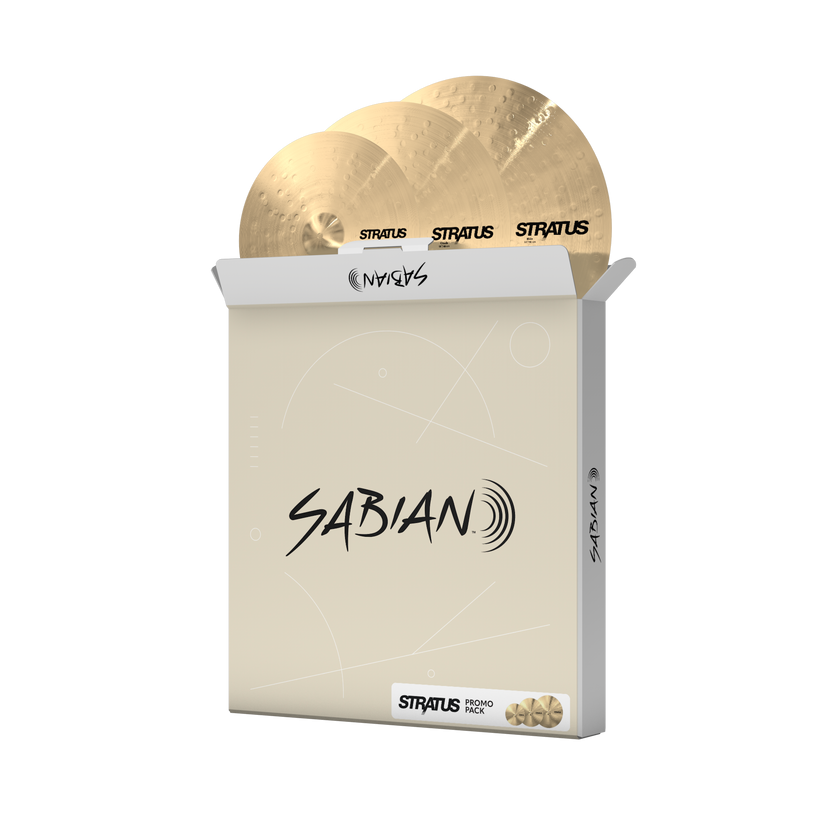 Sabian Stratus Performance Set 15\" H-H, 19\" Crash, Ride 22\" Stratus Performance Set 15\" H-H, 19\" Crash, Ride