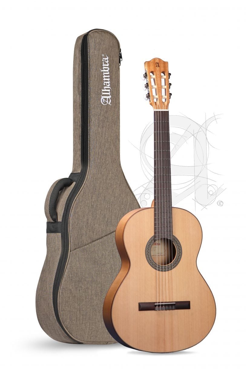Alhambra 2F Guitarra Flamenca + Funda 2F
