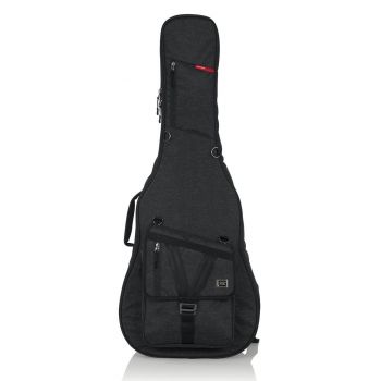 Gator gt-acoustic-blk bolsa de transporte para guitarra acústica serie transit negra