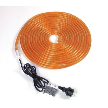 Eurolite rubberlight rl1-230v orange 9m tira led