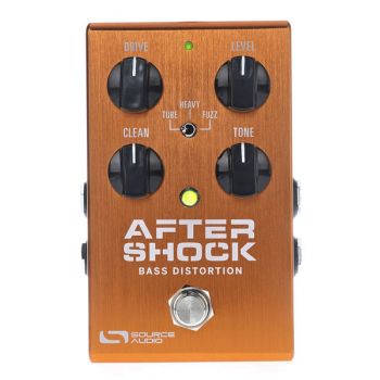 Source audio sa246 aftershock bass distortion pedal para bajo