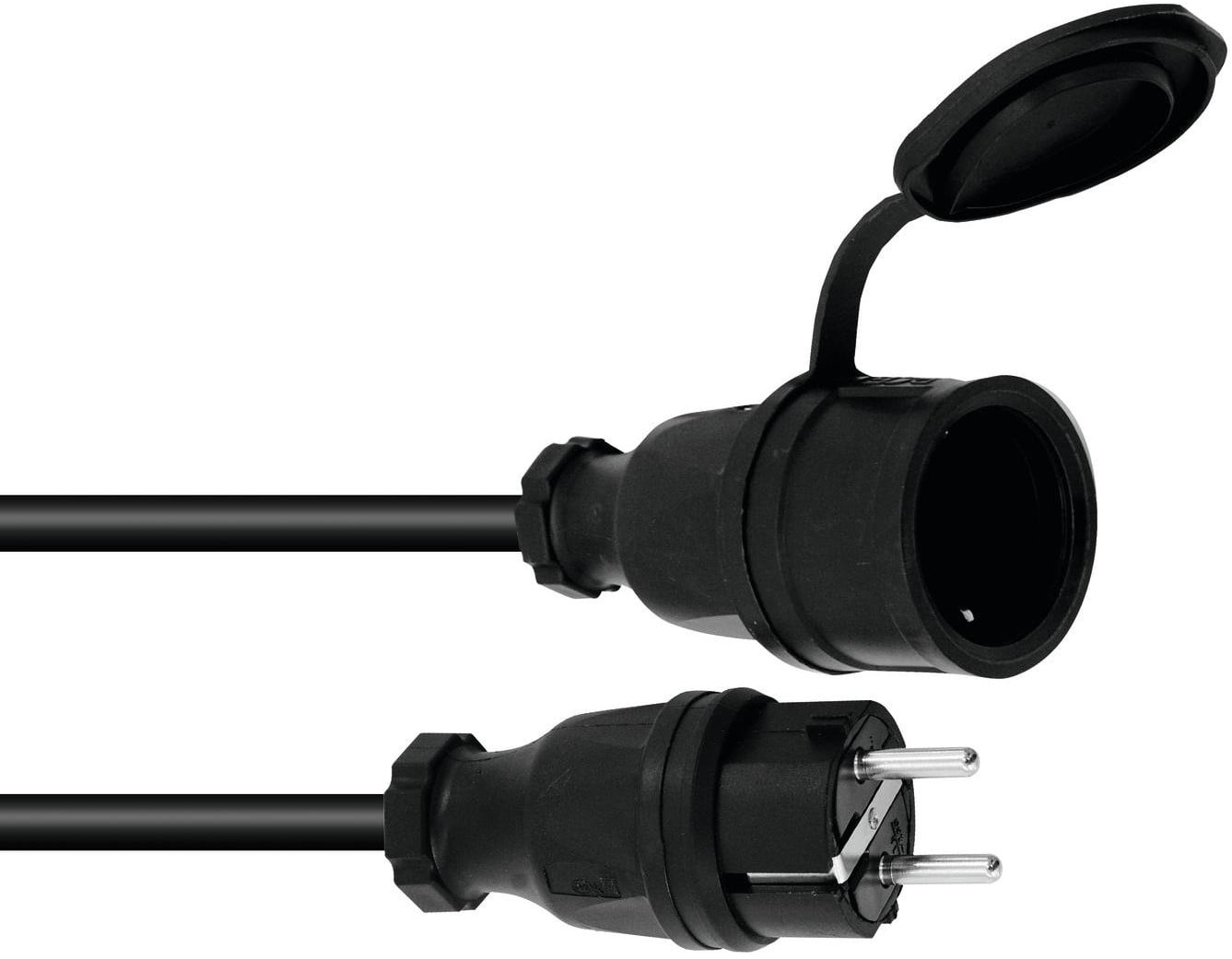 Psso Extensión 3 x 2.5, 5 Metros, Negro 30245754