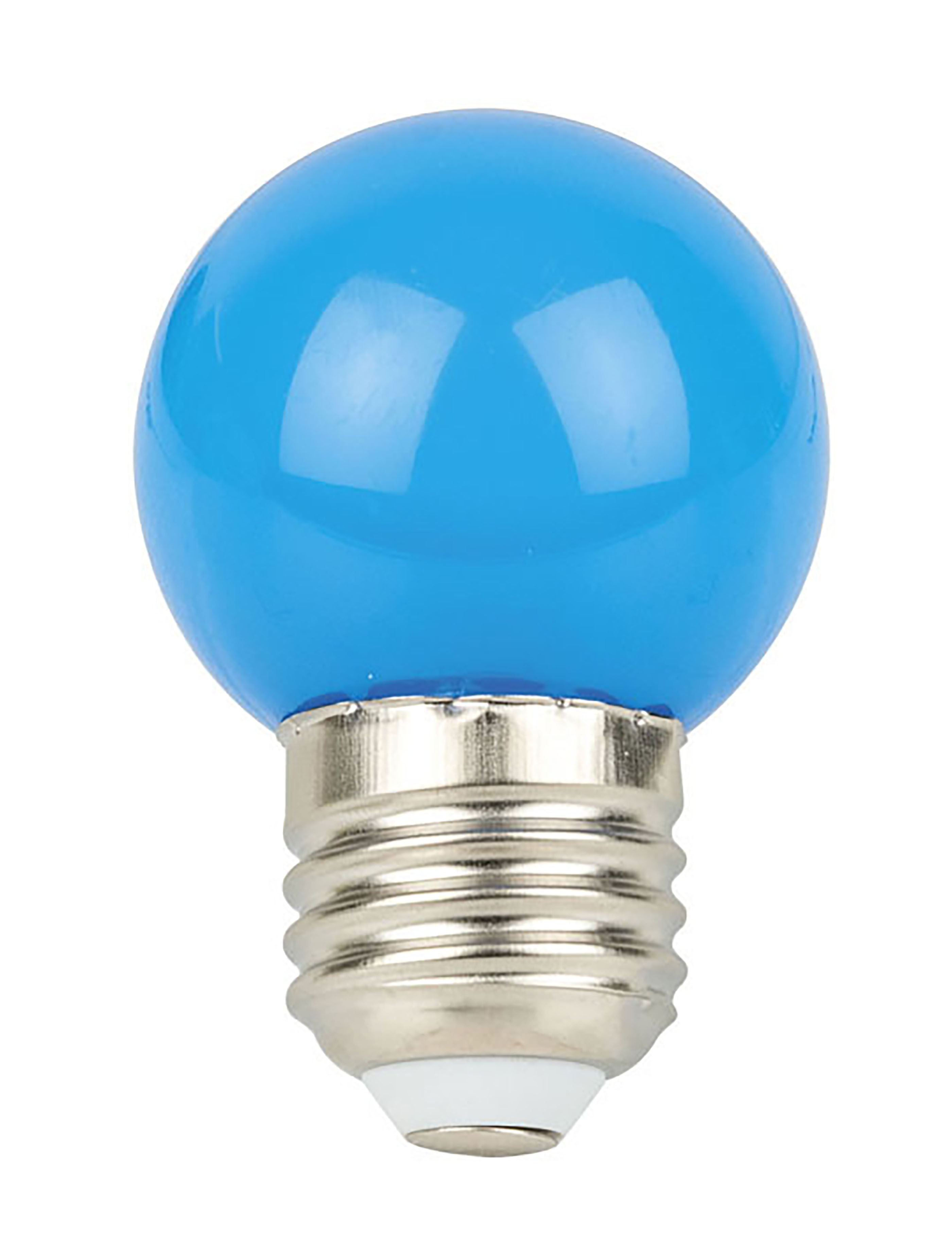 Showtec Bombilla G45 Bulb E27 de 1W Azul No Regulable Bombilla G45 Bulb E27 Azul