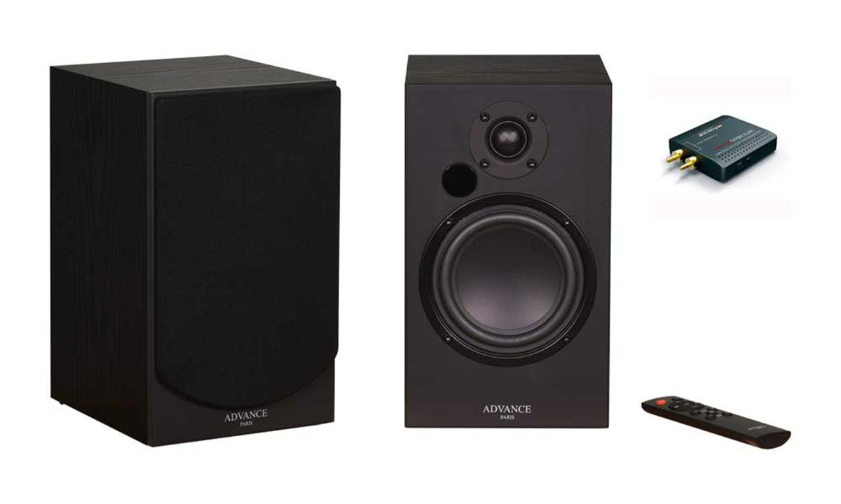 Advance Paris AIR65 Connect Wifi All Black Altavoces Activos WiFi Bluetooth AIR65 Connect Wifi All Black