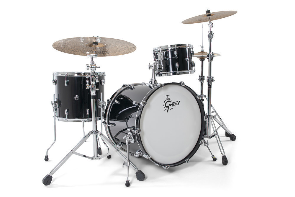 Gretsch Drums RN2-E823-PB Set Renown Maple Bombo 22 Piano Black Set Renown Maple Bombo 22 Piano Black
