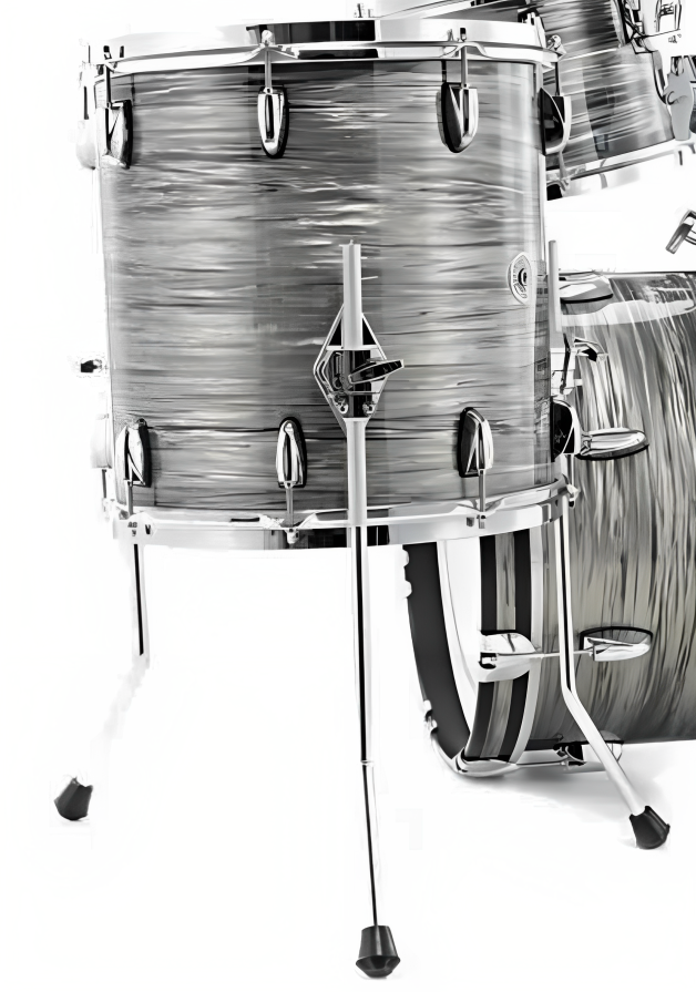 Gretsch Drums GBNT1616FTCST301 Tom base USA Brooklyn 16x16" Grey Oyster Tom base USA Brooklyn 16x16 Pulgadas Grey Oyster