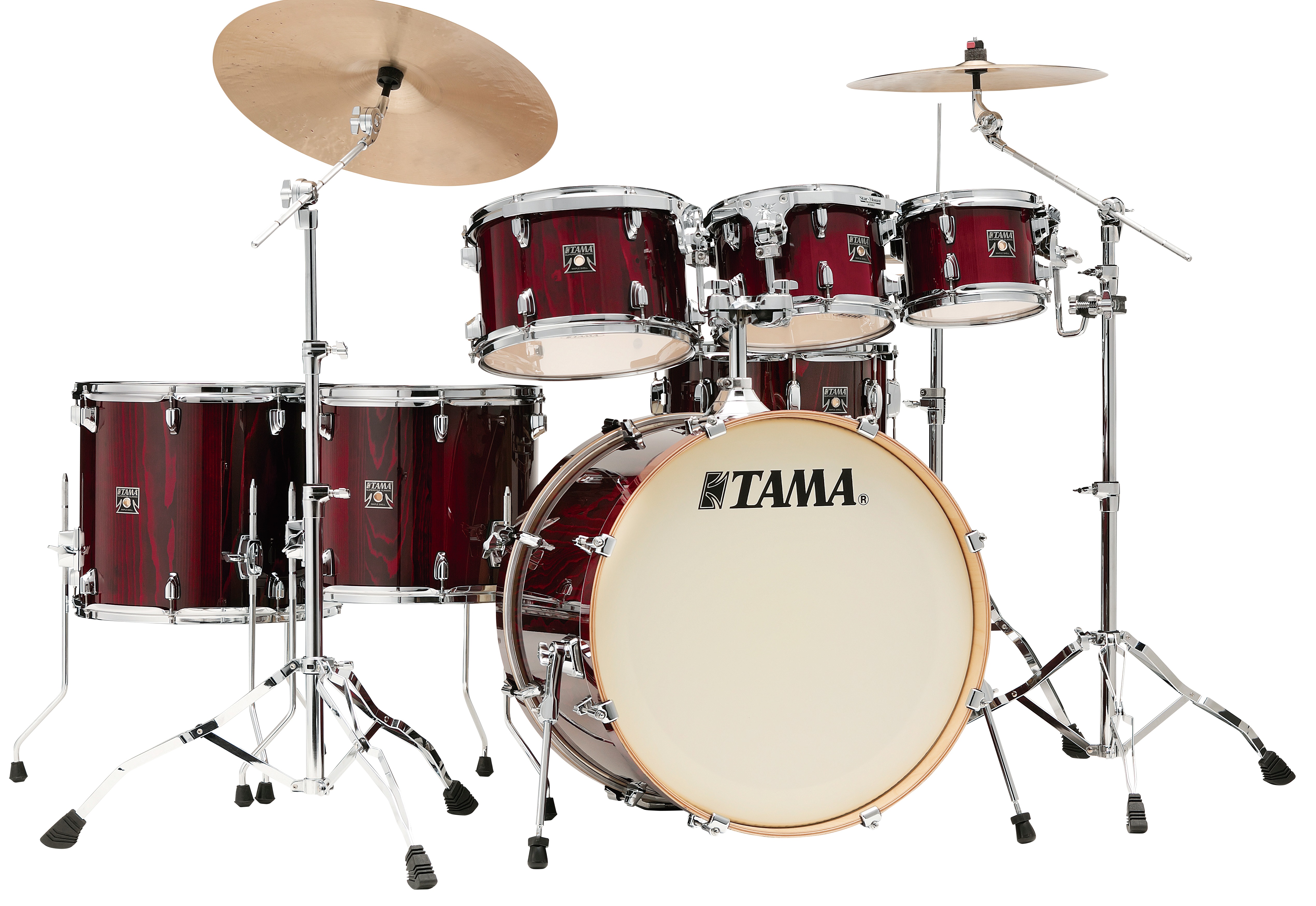 Tama CL72R+H-PGGP Superstar Classic Gloss Garnet Lacebark Pine CL72R+H-PGGP