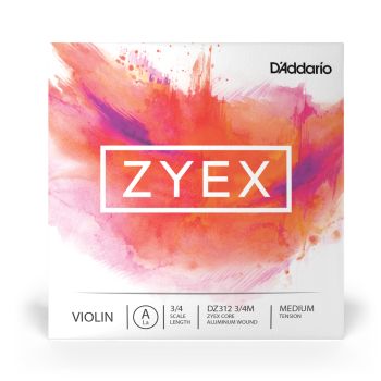 D´addario zyex violin a 3/4 med