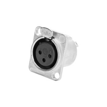 Adam hall toma de panel xlr hembra de 3 polos