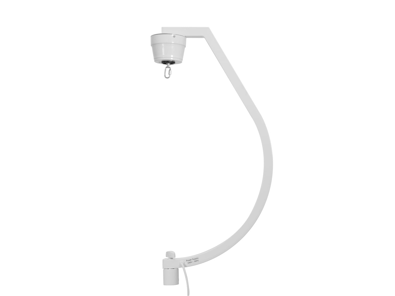 Eurolite Soporte con Motor para Bolas de Espejo hasta 50cm con Enganche Blanco Soporte con Motor hasta 50cm con Enganche