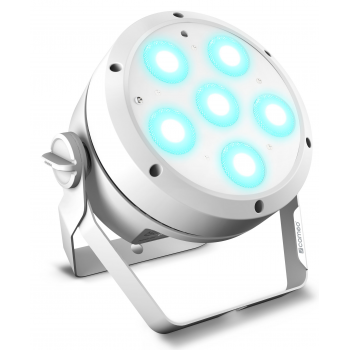 Cameo root par 6 wh foco par con 6 led rgbaw + uv de 12 w