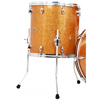 Gretsch drums gbnt1618ftcst022 tom base usa brooklyn 18x16 dorado brillante