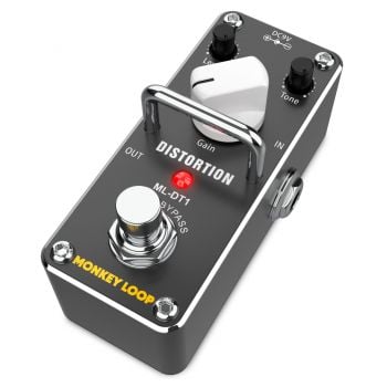 Monkey loop ml-dt1 pedal efecto distorsion para guitarra