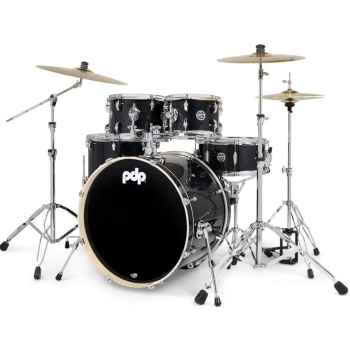 Drum workshop pdp pdma2215kttg mainstage twisted graphite bateria con herrajes y platos