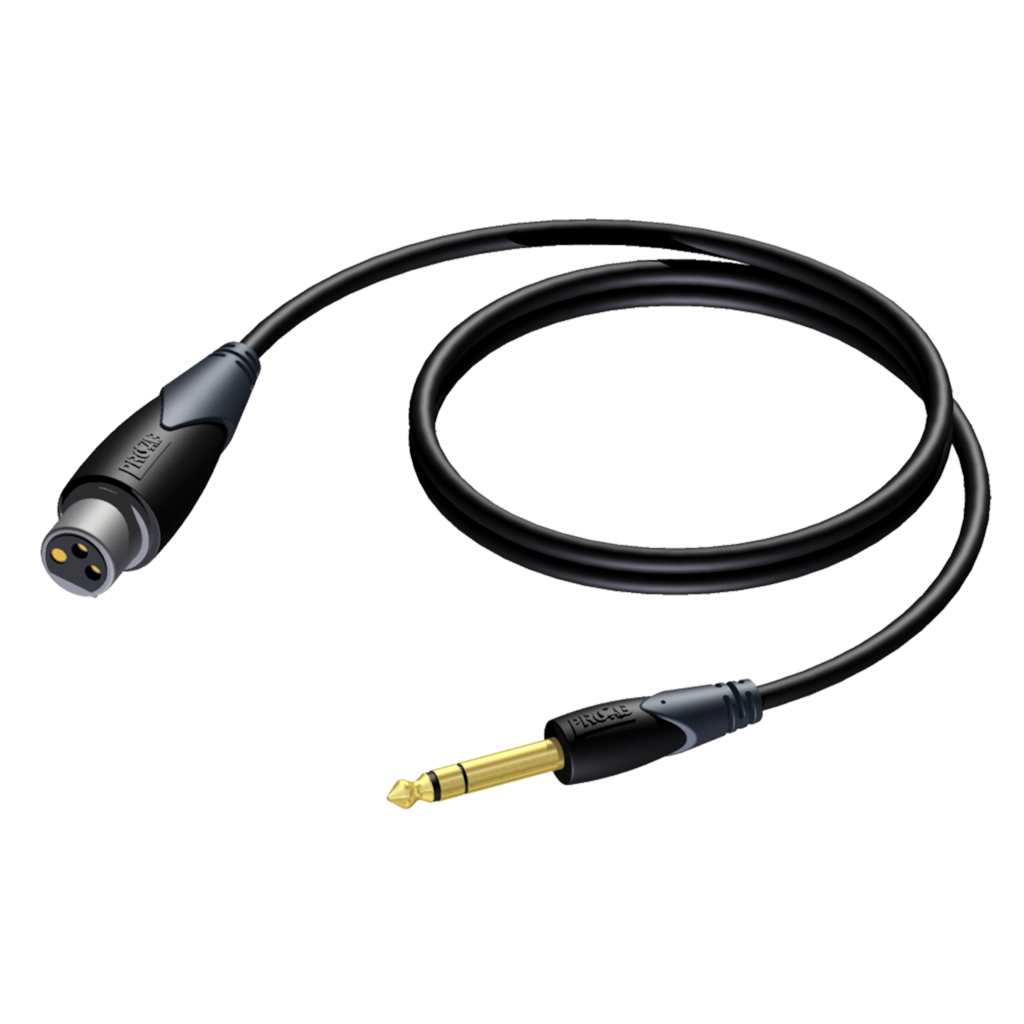 PROCAB CLA723/1.5 Cable XLR/JACK 1.5M PROCAB CLA723/1.5