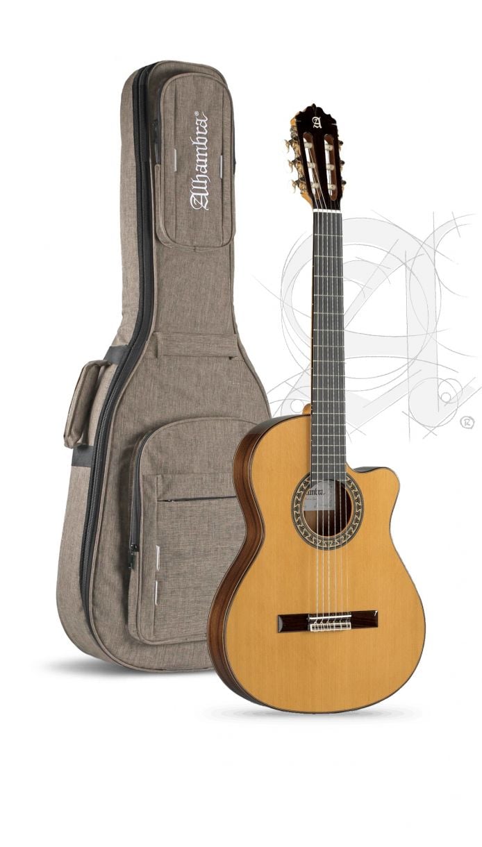 Alhambra 5P-CT-E2 Guitarra Clásica + Funda 5P-CT-E2