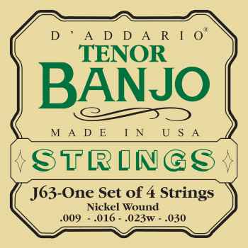 D´addario ej63 tenor banjo cuerdas para banjo